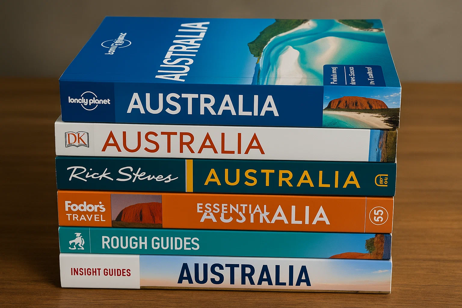 Collage of Australian books