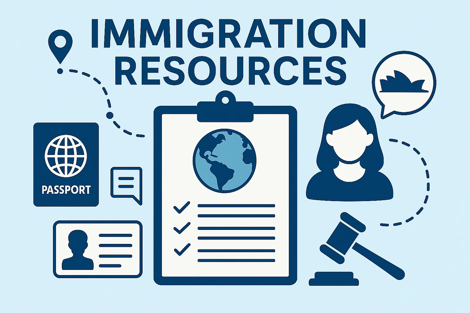 Government buildings collage